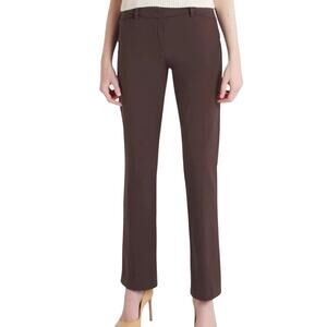 41 Hawthorne Becca Mid Rise Bootcut Trouser Pant Brown Heather 16 NEW